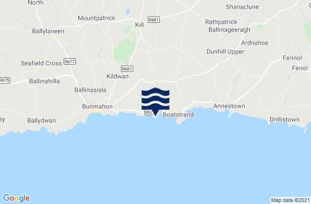 Karte der Gezeiten Kilmurrin Cove, Ireland