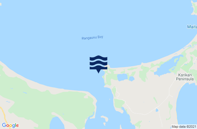 Karte der Gezeiten Kotiatia Point, New Zealand