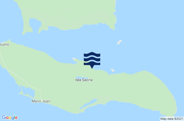 Karte der Gezeiten La Romana, Dominican Republic