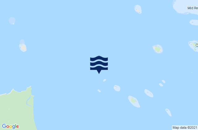Karte der Gezeiten Leggatt Island, Australia