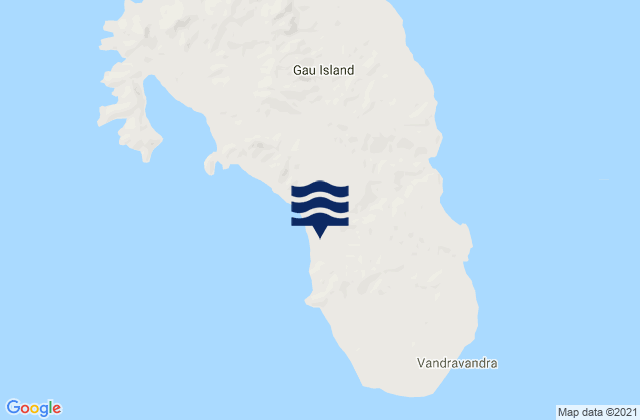 Karte der Gezeiten Levuka, Fiji