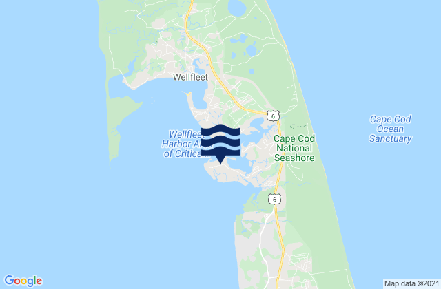 Karte der Gezeiten Lieutenant Island, United States