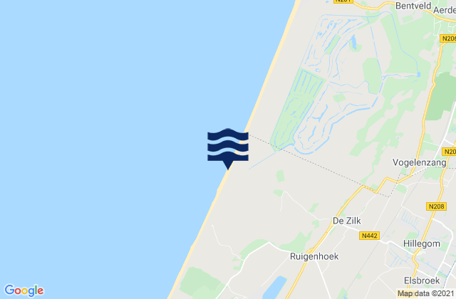 Karte der Gezeiten Lisse, Netherlands