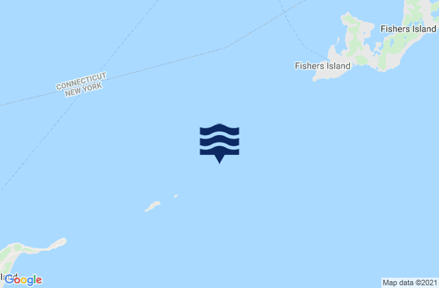 Karte der Gezeiten Little Gull Island 1.1 miles ENE of, United States
