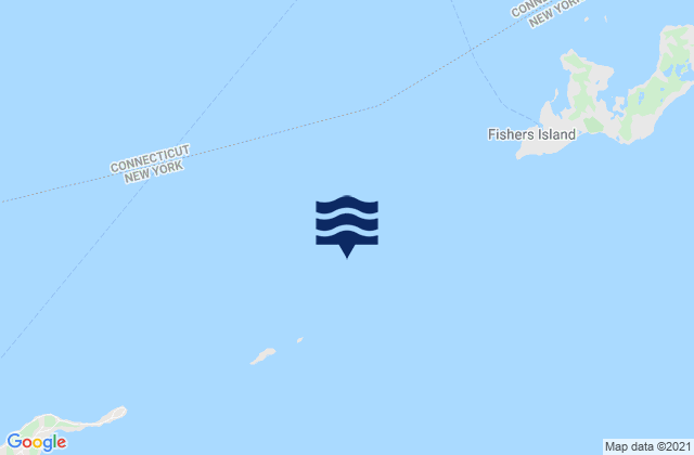 Karte der Gezeiten Little Gull Island 1.4 n.mi. NNE of, United States