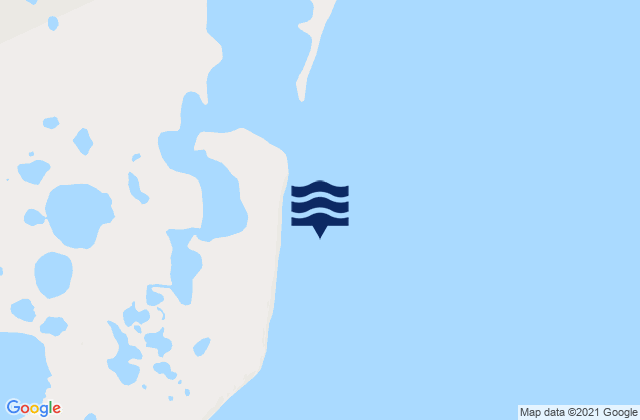 Karte der Gezeiten Liverpool Bay, United States