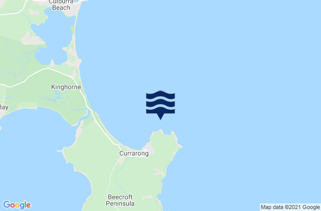 Karte der Gezeiten Lobster Bay, Australia