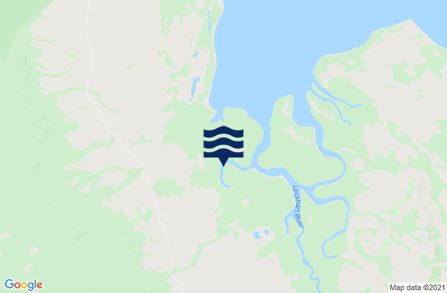 Karte der Gezeiten Lockhart River, Australia
