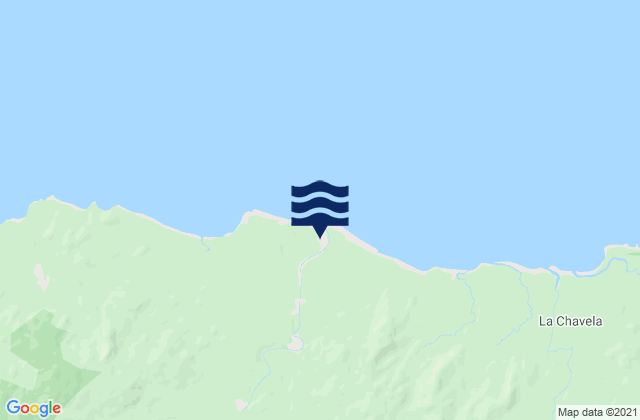 Karte der Gezeiten Loma Yuca, Panama
