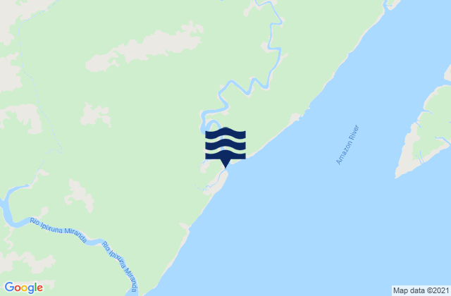 Karte der Gezeiten Macapá, Brazil