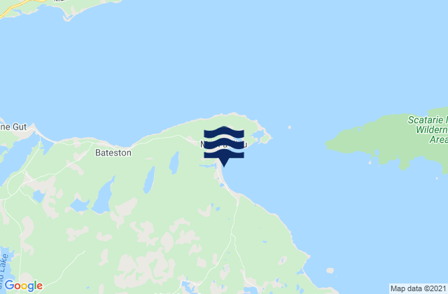 Karte der Gezeiten Main-à-Dieu Shore, Canada