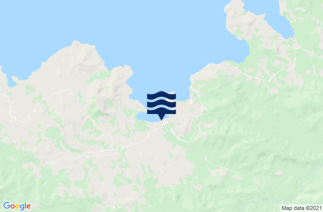 Karte der Gezeiten Maukaro, Indonesia