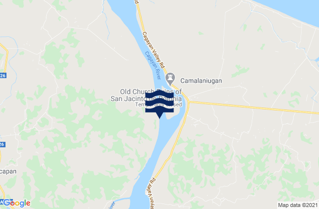Karte der Gezeiten Maxingal, Philippines