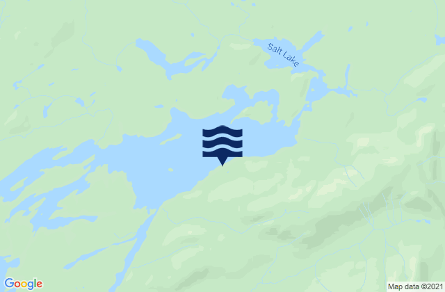Karte der Gezeiten Mitchell Bay, United States