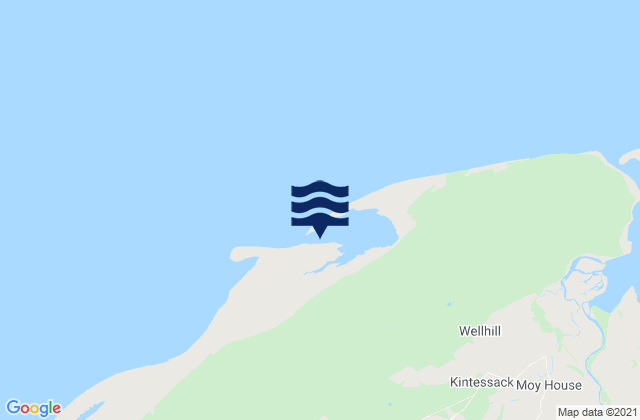 Karte der Gezeiten Moray Firth, United Kingdom