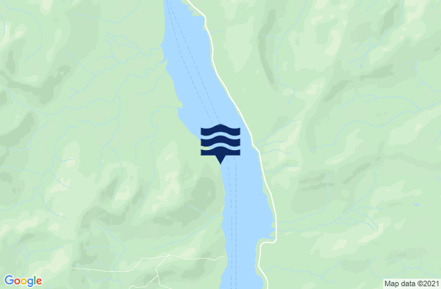 Karte der Gezeiten Mountain Point, United States