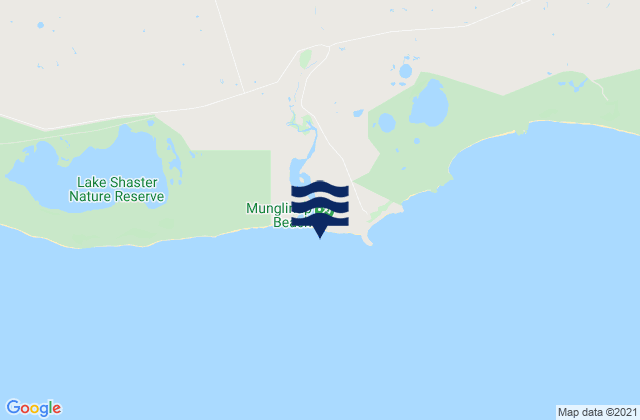 Karte der Gezeiten Munglinup Beach, Australia
