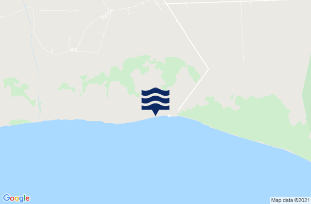 Karte der Gezeiten Municipio de San Nicolás, Cuba