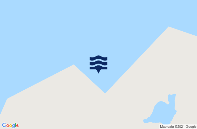 Karte der Gezeiten Needle Cove, Canada