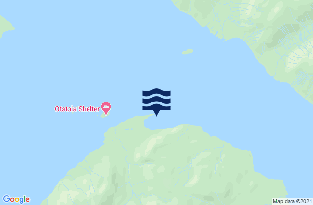 Karte der Gezeiten Nismeni Cove, United States