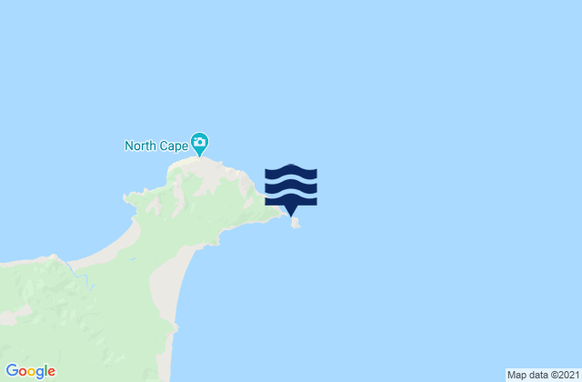 Karte der Gezeiten North Cape (Otou), New Zealand