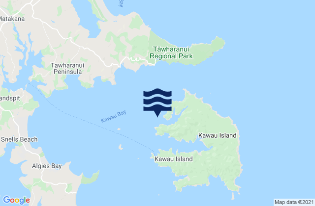 Karte der Gezeiten North Cove, New Zealand