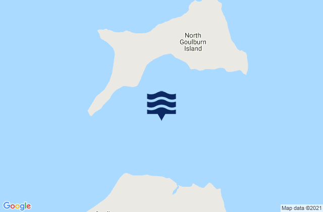 Karte der Gezeiten North Goulburn Island, Australia