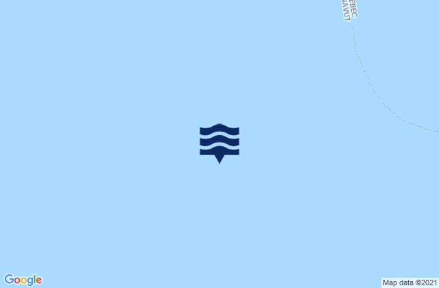 Karte der Gezeiten North Kopak Island, Canada