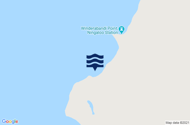 Karte der Gezeiten Norwegian Bay, Australia