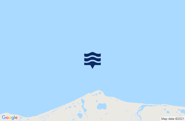 Karte der Gezeiten Otter Point off of north side, United States