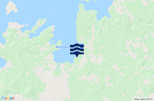 Karte der Gezeiten Pacar, Indonesia