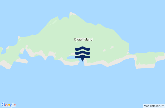 Karte der Gezeiten Palmen Harbour, Papua New Guinea