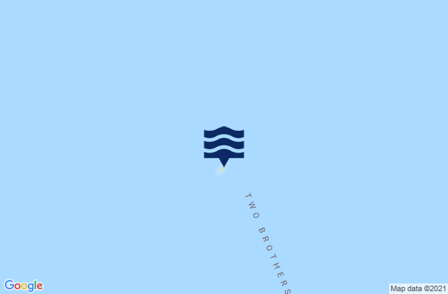 Karte der Gezeiten Peak Island, Australia