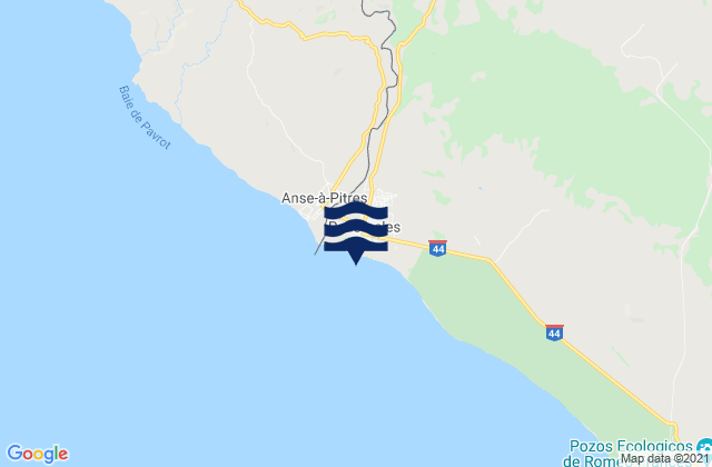 Karte der Gezeiten Pedernales, Dominican Republic