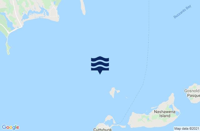 Karte der Gezeiten Penikese Island 0.8 mile northwest of, United States