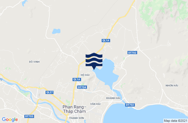 Karte der Gezeiten Phường Bảo An, Vietnam