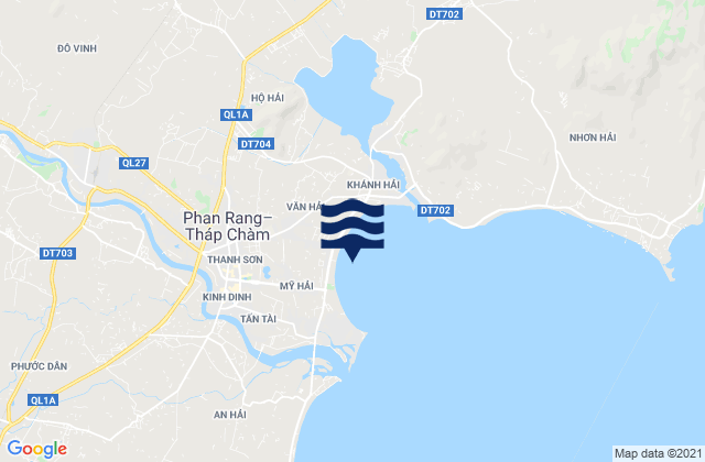 Karte der Gezeiten Phường Thanh Sơn, Vietnam