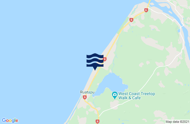 Karte der Gezeiten Picnic Bay, New Zealand