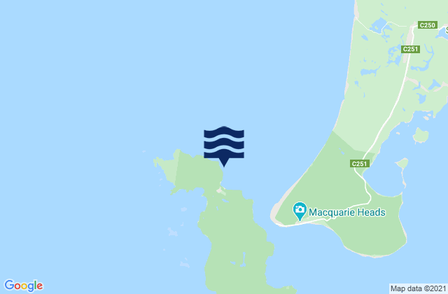 Karte der Gezeiten Pilot Bay, Australia