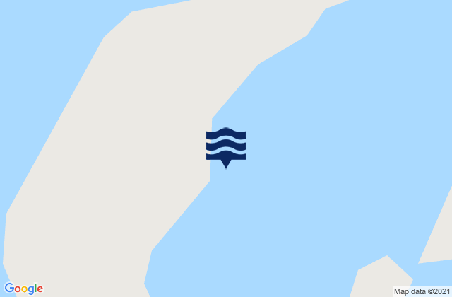 Karte der Gezeiten Plavikovy Island, Russia