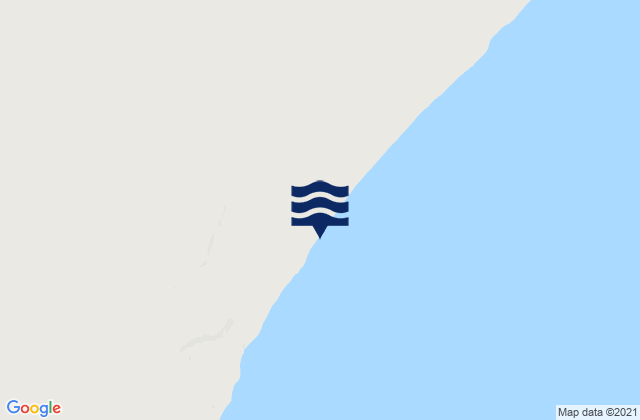 Karte der Gezeiten Playa Biarritz, Argentina