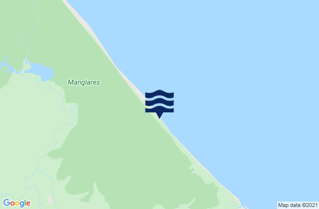 Karte der Gezeiten Playa Chiriquí, Panama