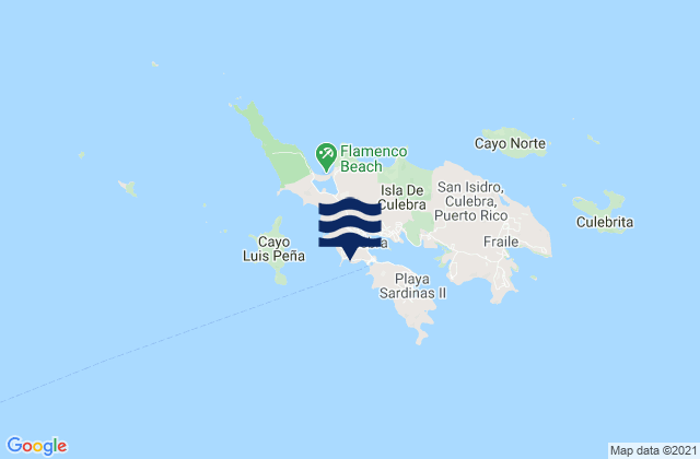 Karte der Gezeiten Playa Sardinas I Barrio, Puerto Rico