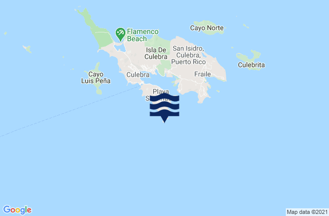 Karte der Gezeiten Playa Sardinas II Barrio, Puerto Rico