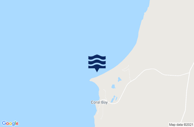 Karte der Gezeiten Point Maud, Australia