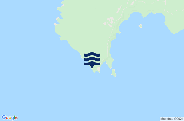 Karte der Gezeiten Point Stone Island, Papua New Guinea