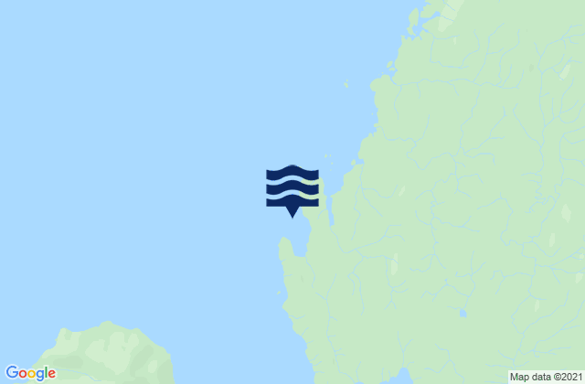 Karte der Gezeiten Pole Anchorage, United States