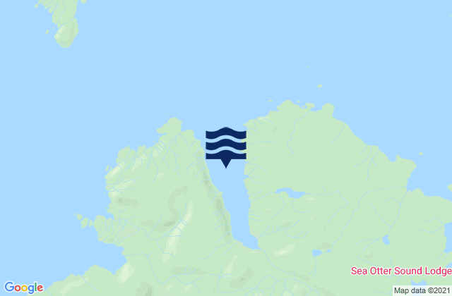 Karte der Gezeiten Port Alice, United States