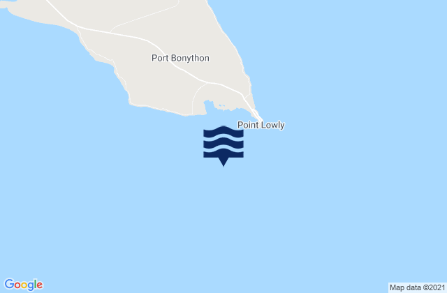 Karte der Gezeiten Port Bonython, Australia