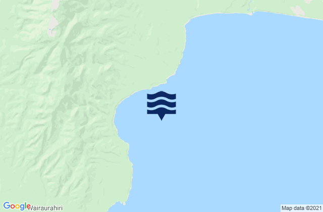 Karte der Gezeiten Port Craig, New Zealand